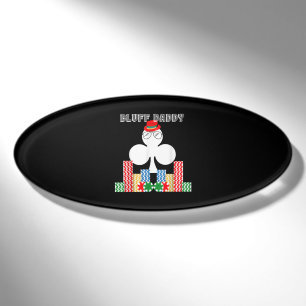 Funny Bluff Daddy Poker Casino Game Texas Name Tag
