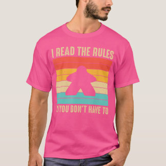 Funny Board Games Art for Men Womenabletop Gamers T-Shirt