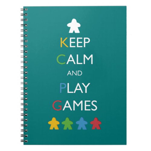Funny Boardgame Score Keeping Notebook