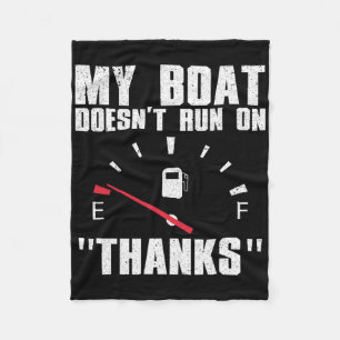 Funny Boat Art For Men Women Boating Watercraft Bo Fleece Blanket