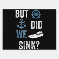 Funny Pontoon Boat Captain Gifts Boating Boat Owners Sailors | Metal Print