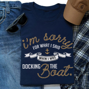 Funny Boat Nautical Boating Fishing Gift Dad Shirt