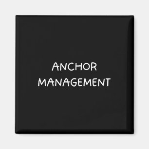 Funny Boating Boat Captain - Nautical Anchor Manag Magnet