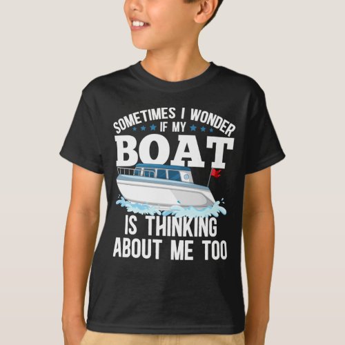 Funny Boating Captain Sailing Humor T_Shirt