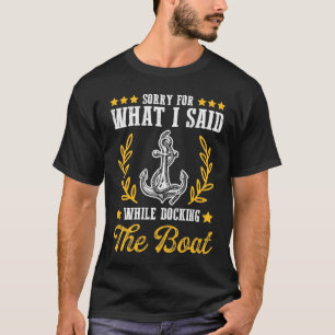 Funny Boating T-Shirt For Men