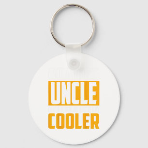 Funny Boating Uncle - Like A Regular Uncle But Coo Keychain