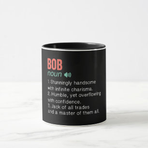 Funny Bob Definition Mug