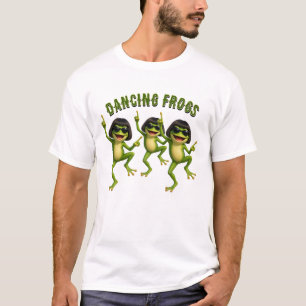 Funny Bob Haircut Frog Meme White T-Shirt