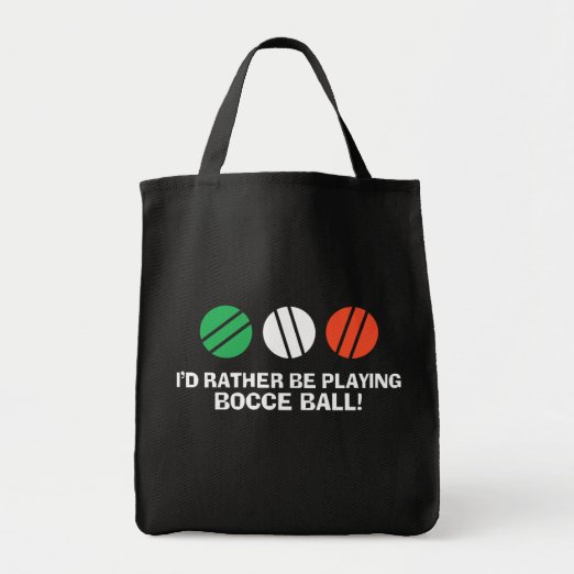 Bocce Ball Tote Bags Zazzle
