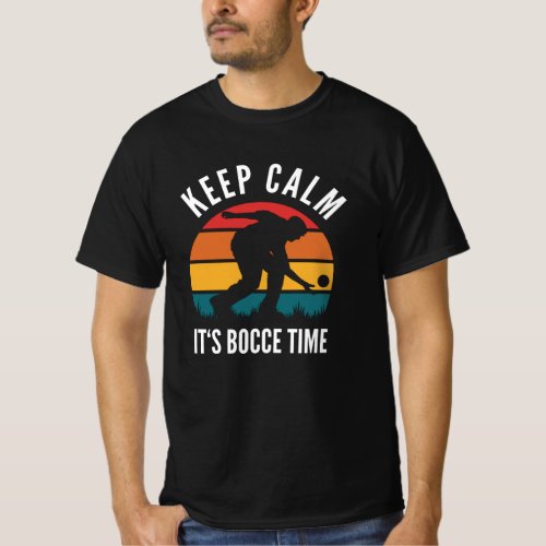 Funny Bocce Balls Player_Boules Team T_Shirt