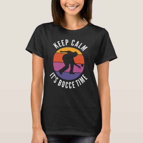 Funny Bocce Balls Player_Boules Team T_Shirt