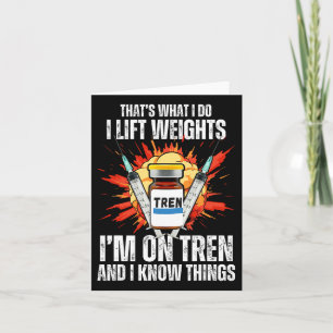 Funny Bodybuilding Quotes  Card