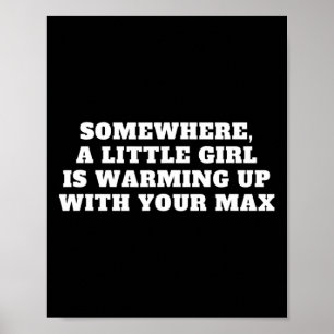 Funny Bodybuilding Saying Weightlifting Quote Poster