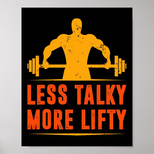 Funny Bodybuilding Shirts  Poster (Front)