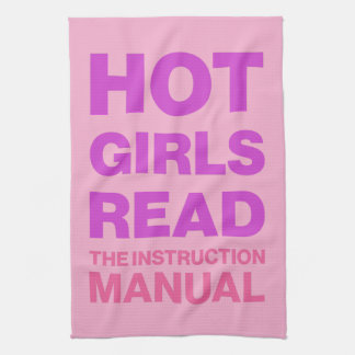 Funny Bold Typography Sarcastic Bookworm Reading Kitchen Towel