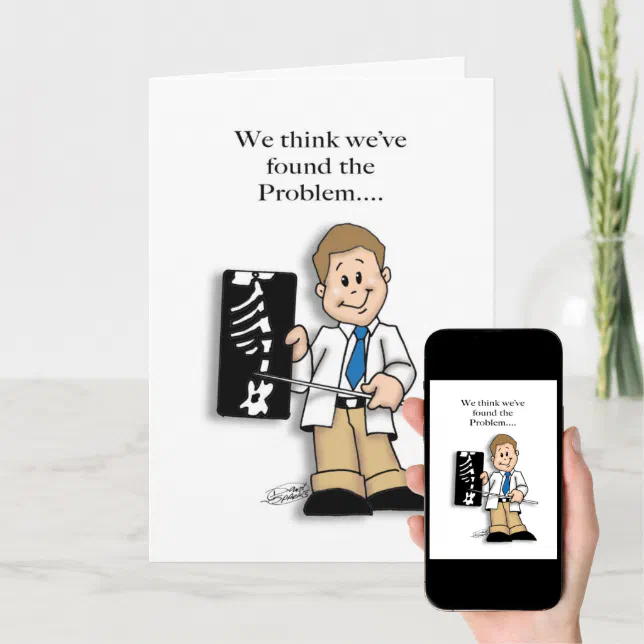 Funny Bone Card | Zazzle