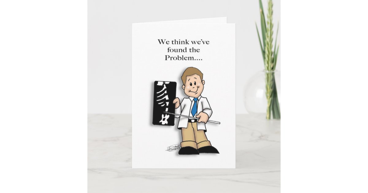 Funny Bone Card | Zazzle