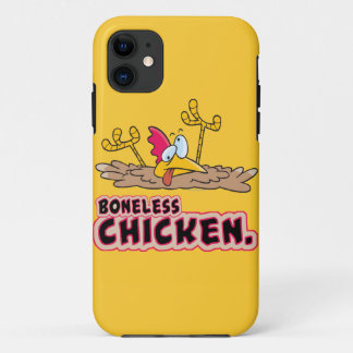 funny boneless chicken cartoon iPhone 11 case