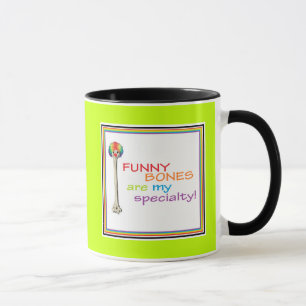 funny bones mug pediatrician doctor gift