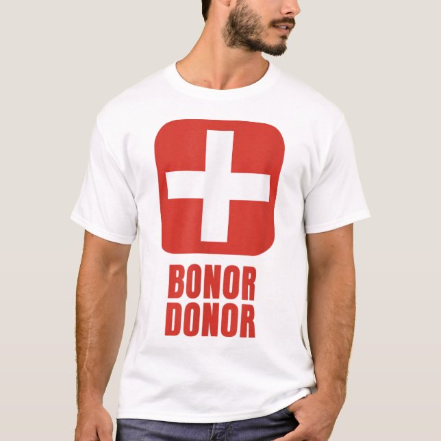 Funny Bonor Donor Halloween T-Shirt (Front)