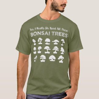 Funny Bonsai Tree Care Penjing Gift T-Shirt