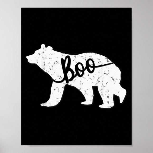 Funny Boo Bear Nickname Matching Shirt  Poster (Front)