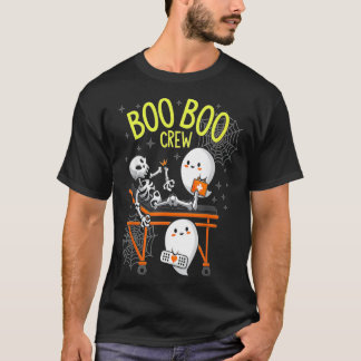 Funny BOO BOO CREW Nurse RN Halloween 2022 T-Shirt