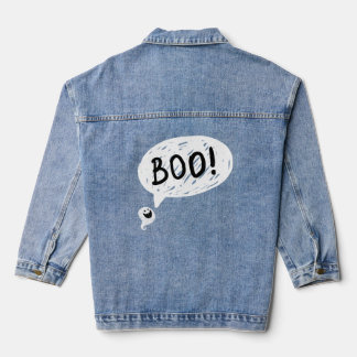 Funny BOO! Denim Jacket