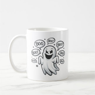 Funny Boo Ghost Coffee Mug