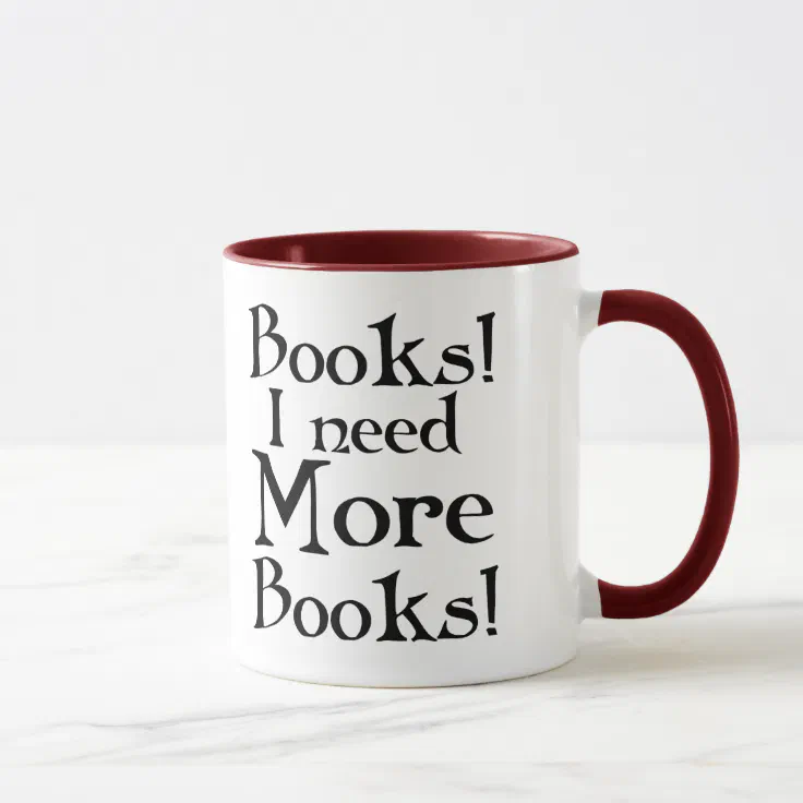 Funny Book Addict Mug Zazzle