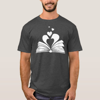 Funny Book Lover Design Men Women Kids Bookworm Li T-Shirt