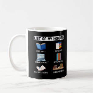 Funny Book Lover Humor Bookworm Reading Coffee Mug