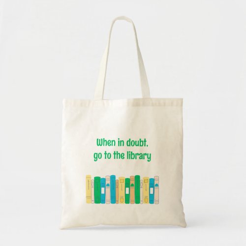 Funny book lover library tote bag