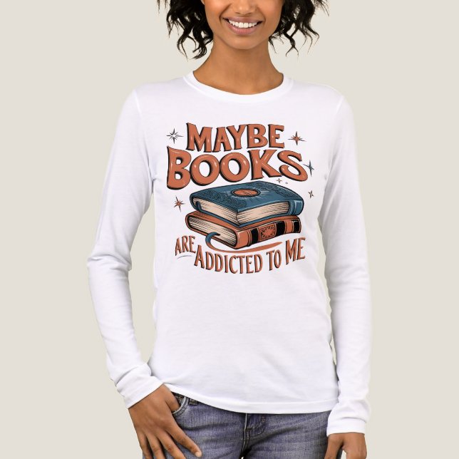Funny Book Lover Quote Tri-Blend Shirt (Front)