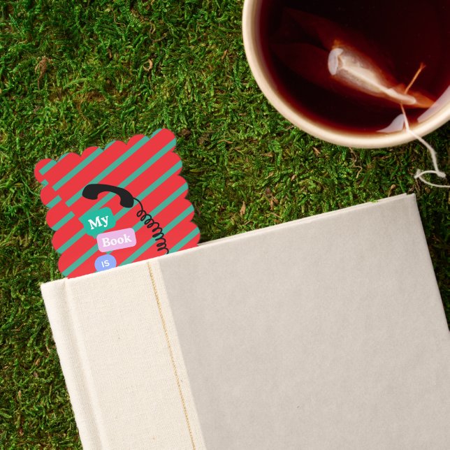 Funny Book Lover Reading Quote Bookmarks (Closed Book)