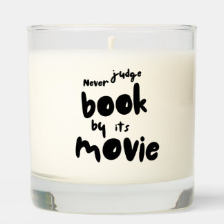 Funny Book Lover Scented Candle