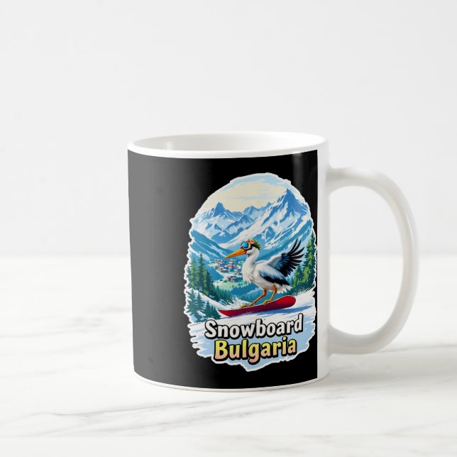 Funny Book Reader Halloween Reading Bookworm Racco Coffee Mug (Right)