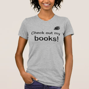 Funny book-themed t-shirt for bold women