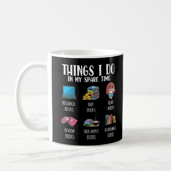Funny Bookworm Author Novel Reading Book Lover Coffee Mug by Designer_Store_Ger at Zazzle