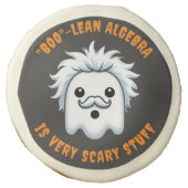 Funny Boolean Algebra is Very Scary Stuff Sugar Cookie (Front)