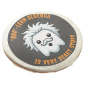 Funny Boolean Algebra is Very Scary Stuff Sugar Cookie (Angled)