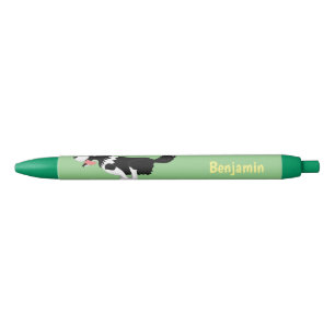 Funny Border Collie dog running cartoon Pen