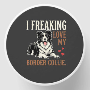Funny Border Collie Love Dog Mini Candle Favors