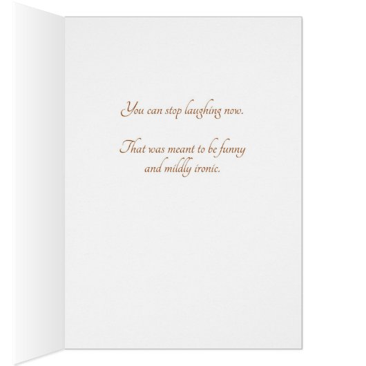 Funny Border Collie Mother's Day Card (Inside (Right))