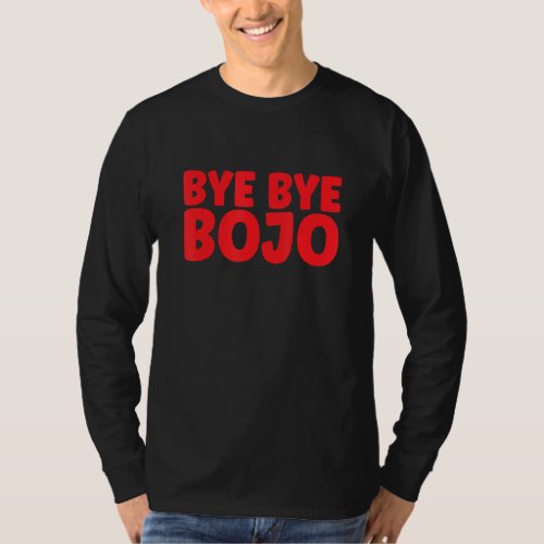 Funny Boris Johnson Bye Bye Bojo Resign Partygate T_Shirt