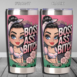 Funny Boss Best Friend Gifts for Women Insulated Tumbler