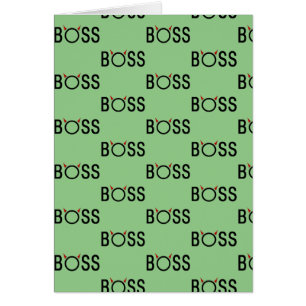 Funny Boss Cards