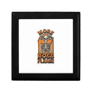 Funny Boss Skeleton Vintage Halloween Shirt_1 Gift Box