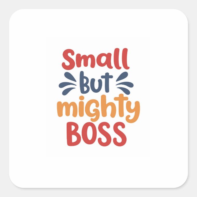Funny Boss Sticker (Front)