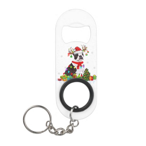 Funny Boston Terrier Gift For Pet Lover Keychain Bottle Opener